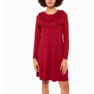 NWT Kate Spade Fringe Sweater Dress